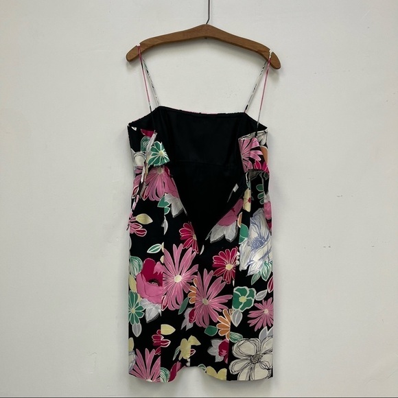 Vintage Nine West Floral Spaghetti Strap Dress - Picture 6 of 8